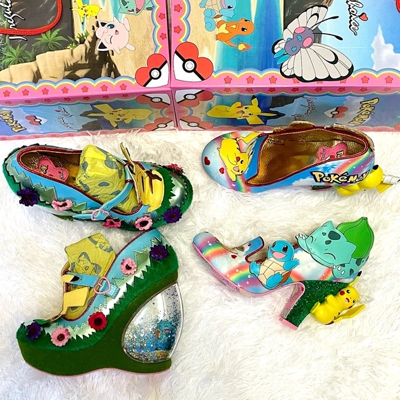 SOLD Irregular Choice X Pokemon Journey On concept wedge heels - Picture 16 of 16